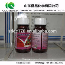 Plaguicida / insecticida eficaz Lambda cyhalothrin 95% TC 5% EC 2,5% EC CAS 91465-08-6